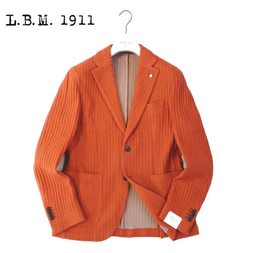【40%OFF・新品・46,48】L.B.M.1911（エルビーエム）JACK ウールブレンドハウンドトゥース シングル2B上衣 米国海軍×薄墨色 2815