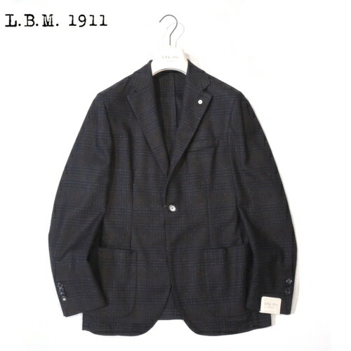 L.B.M.1911/ネイビージャケット L.B.M.1911 /ネイビー/ダブルジャケット