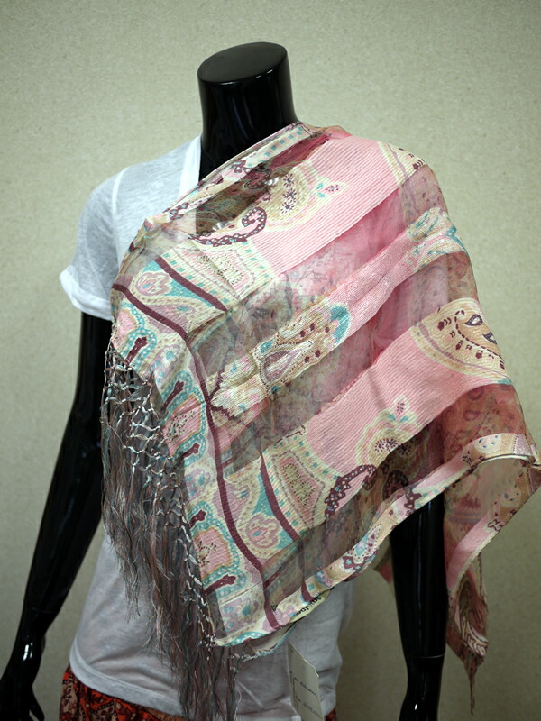 ★新品★ニコール愛用　anu by Natural ストール 楽天市場】Anu By Natural アニュバイナチュラル ストール