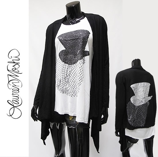 OUTLET アウトレット　LAUREN MOSHI ローレンモシ RAYON WRAP CARDIGAN トップハット・カーディガン・C10 　正規品取扱店舗｜おしゃれブランド揃う Y&rsquo;s choice