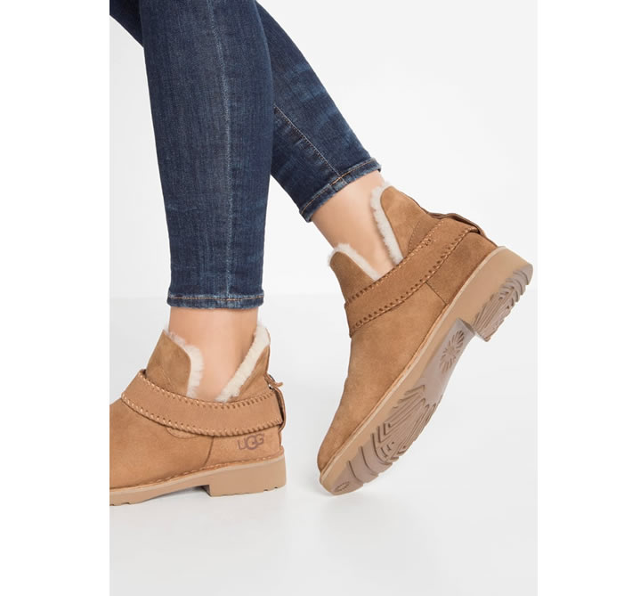 ugg mckay suede & sheepskin booties