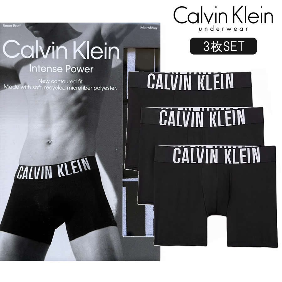 3枚書き割り 黒いこと  カルバンクライン Calvin Klein ボクサーズボン下 メンズ アンダー御召しもの 下着類 nb3612 綿織物伸ばすこと 定め事品取りまわしバス発着場