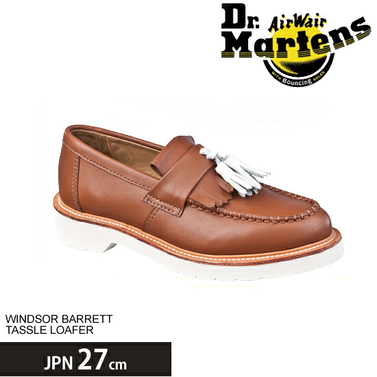ドクターマーチン Dr.Martens タッセル ローファー BARRETT TASSLE LOAFER ホワイトソール レザー シューズ メンズ 　正規品取扱店舗｜おしゃれブランド揃う Y&rsquo;s choice