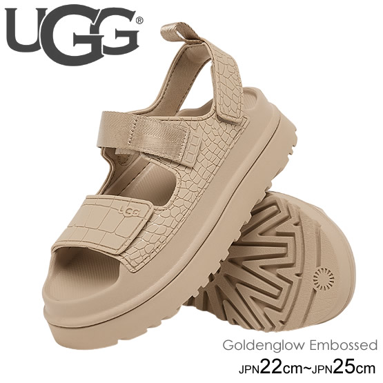 アグ UGG ゴールデングロウ レディース スポーツサンダル Goldenglow Embossed 1175311 シューズ 靴 正規品取扱店舗|おしゃれブランド揃う Y’s choice