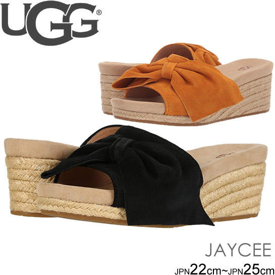 【楽天市場】アグ UGG ウエッジソールサンダル JAYCEE レディース シューズ 靴 ウエッジスライド サンダル 正規品取扱店舗：おしゃれ