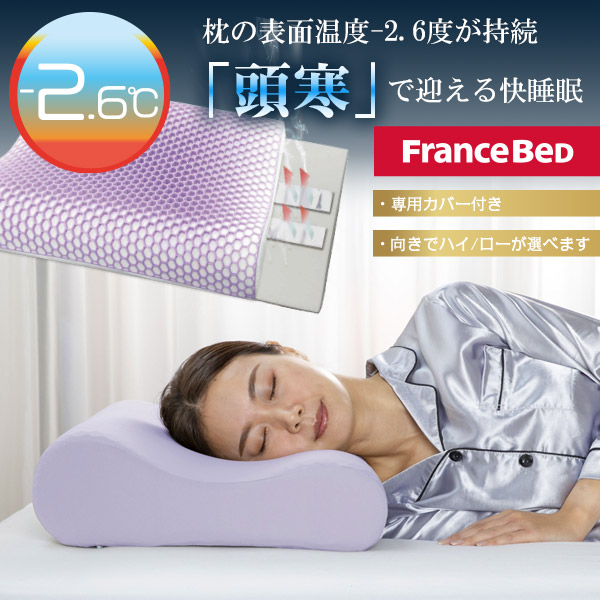 楽天市場】フランスベッド ズカンピロー 放熱シート内蔵まくら