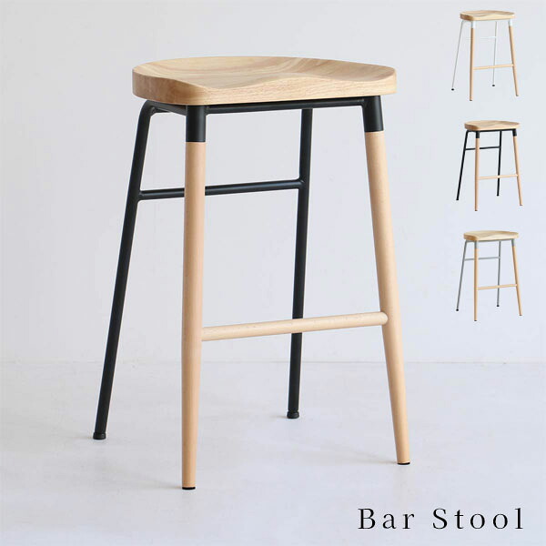 バースツール サイドテーブル ナイトテーブル ハイタイプ おしゃれ シンプル モダン カフェ風 北欧 バーカウンター[NovodiA Bar Stool ESC-3307WH/GY/BK]