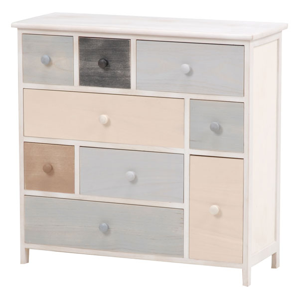 [73 チェスト MCH-8304AW] タンス 収納 おしゃれ シンプル ナチュラル くすみ シャビー SHABBY WOOD FURNITURE