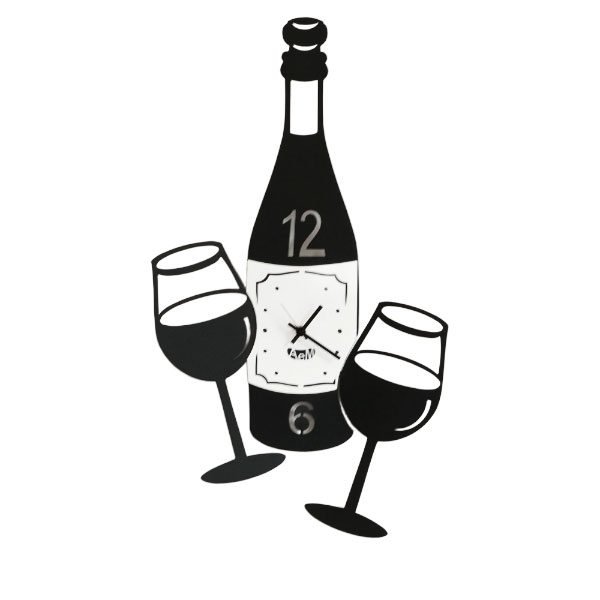 【マラソン限定!確率1/2で最大100％ポイントバック】掛け時計 Arti e Mestieri 【CIN CIN wall clock 2479-C71】アルティ エ メスティエリ 時計 おしゃれ POP シンプル ワイン バー ウォールクロック レストラン