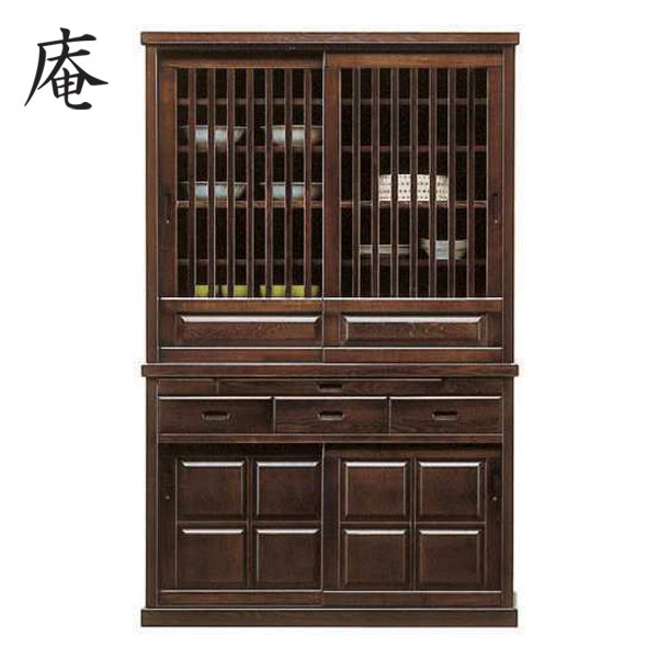 最適な価格 楽天市場 ダイニングボード リビング収納 リビングボード 天然木 和風 タモ材 カマホゾ組 幅1cm ブラウン 大川家具 キッチンボード 食器棚 水屋 木製 1ダイニングボード 庵 アイルインテリアエクセル 激安の Lexusoman Com