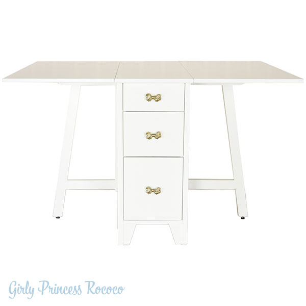 バタフライテーブル ダイニングテーブル 折りたたみテーブル 伸縮 姫系 かわいい ホワイト 白 K Lv Dt 1 ついに再販開始