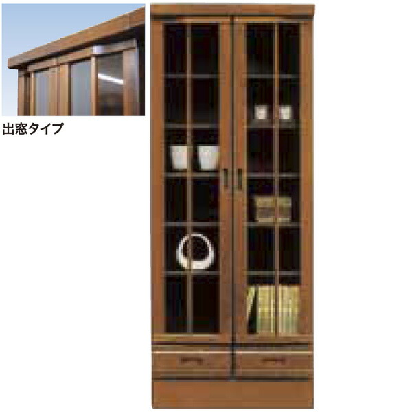 【マラソン限定!確率1/2で最大100％ポイントバック】リビングボード 棚 アンティーク風 収納家具 ミドル 幅60cmリビング 収納 ルーキー 60ミドルボード
