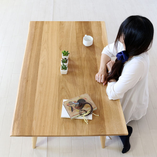 こたつ テーブル 120 省エネ 日本製 国産 デザインこたつ 木製 天然木