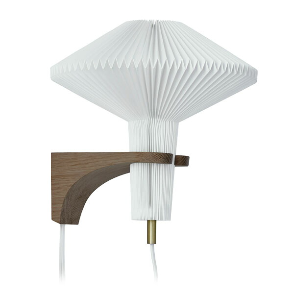 【マラソン限定!確率1/2で最大100％ポイントバック】★5月下旬値上げ予定★ 【受注生産】 [MUSHROOM ブラケット マッシュルーム スモークドオーク KB204SO] レクリント 照明 ライト おしゃれ シンプル ナチュラル 北欧 ハンドメイド