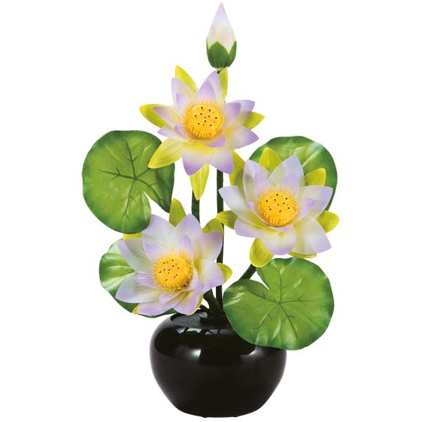 【マラソン限定!確率1/2で最大100％ポイントバック】盆提灯 蓮華灯 LED 盆ちょうちん お盆提灯 花 インテリア行灯 創作提灯 岐阜提灯 初盆提灯 新盆提灯 モダン (23851 グランドルミナスSTDハス四花) お盆用品 お盆用 お盆飾り モダン提灯 おしゃれ かわいい 花 造花 光る