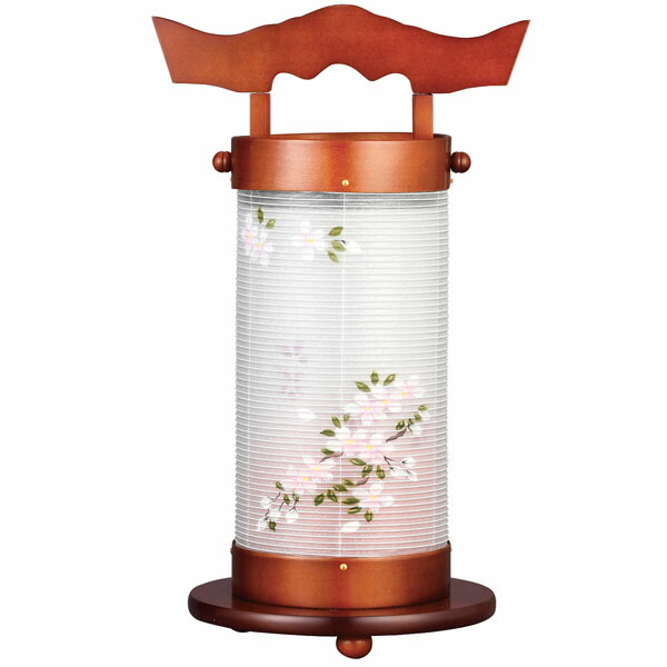盆提灯 インテリア盆提灯 初盆 お盆提灯 お盆ちょうちん お盆用品 仏具 モダン 初盆 陽光燈(二重桜) 15,750円