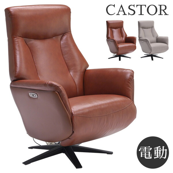 リクライニングチェア 電動リクライニング ソファ 1人掛け 1人用 一人掛け 一人用 椅子 オットマン 電動パーソナルチェアー Castor カストル Srmdelhi Org