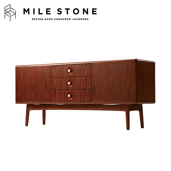 【マラソン限定!確率1/2で最大100％ポイントバック】サイドボード MILE STONE SIDE BOARD リビングボード リビング収納 収納家具 ナチュラル シンプル