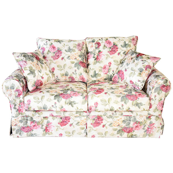 楽天市場】プチローズ 2Pソファソファ カバーリング エレガント ローズ