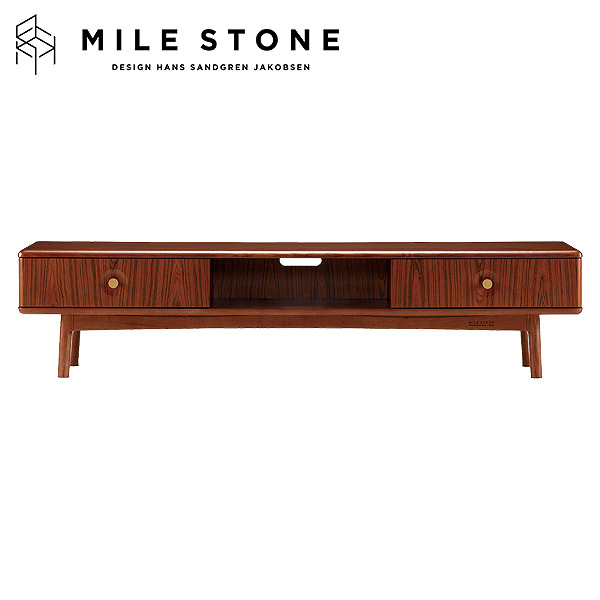 【マラソン限定!確率1/2で最大100%ポイントバック】テレビボード MILE STONE TV BOARD テレビ台 TV台 TVボード ローボード 幅175 ナチュラル シンプル