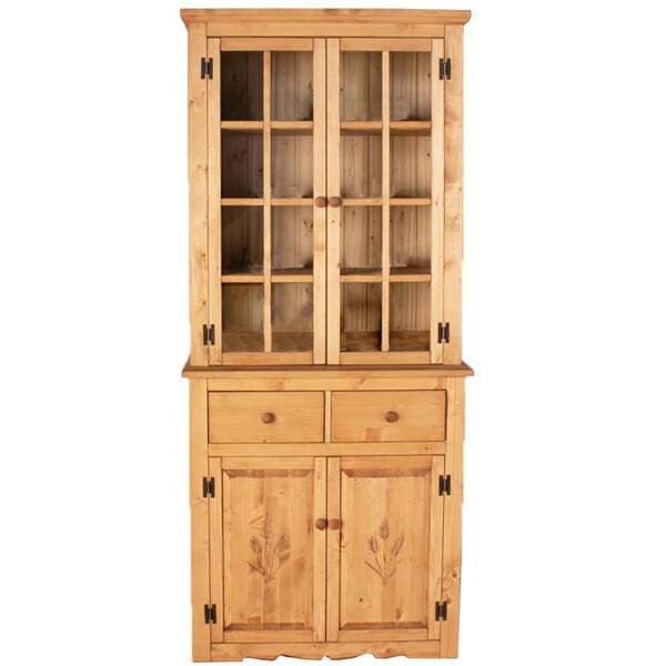 アメリカンカントリー家具　カントリー家具　カップボード ♪870カントリーカップボード アメリカンカントリー T2777 | オーダー