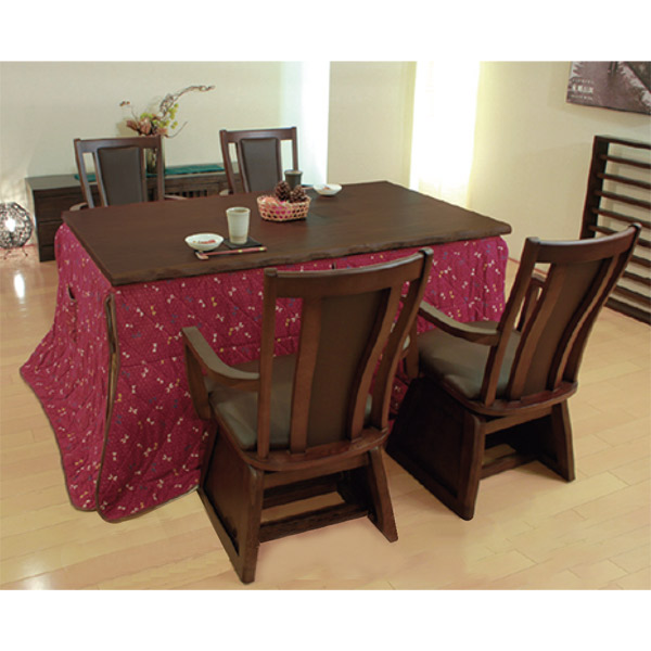 ハイタイプこたつセット 150 亜彩 4 Kf 502 アイルインテリアプランニング ハイタイプこたつ 季節 空調家電 6点セット こたつ ハイタイプこたつ ダイニングこたつセット 4人掛け 和華kr ダイニングこたつセット 長方形 ダイニングセット 6点 和華kr