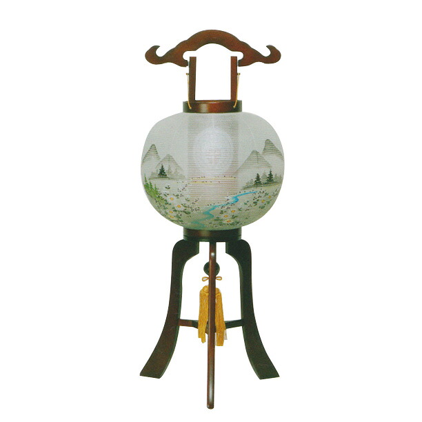 【展示現品１本限り！】提灯 お盆提灯 お盆ちょうちん 回転提灯 【MG豊科1号回転】 マグネットタイプ 【送料無料】