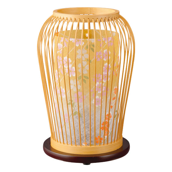 盆提灯 インテリア提灯 提灯 初盆 新盆 お盆用品 竹材 和モダン 盆ｋちょうちん ちょうちん【つぼみ(白木)桜】 9,271円
