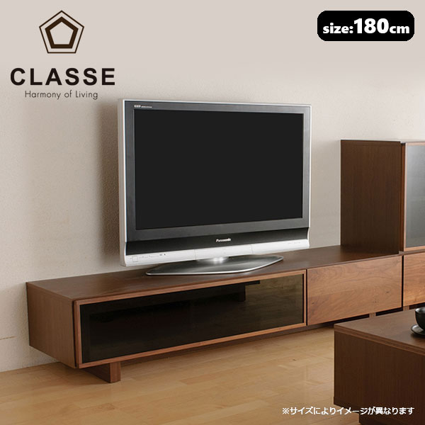 【受注生産】 日本製 国産 テレビボード テレビ台 幅180 ローボード 無垢 160 [Crespo クレスポ 180 TVスタンド ノーマル] LEGNATEC レグナテック｜アイルインテリアプランニング