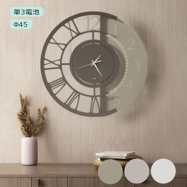 掛け時計 Arti e Mestieri【FULL METAL JACK PICCOLO wall clock 3655-C203/C198/C149】アルティ エ メスティエリ デザイナーズクロック ウォールクロック|アイルインテリアプランニング