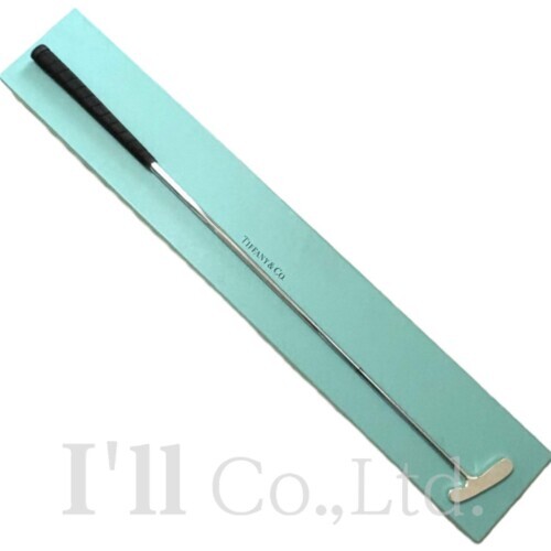 【中古】Tiffany\u0026Co. ティファニー パターゴルフ野球クラブ 右利き用 スターリングしろがね色  SV925 しろがね色 ブランド名小物 ゴルフ装置 運動競技装置【中古】【76959】