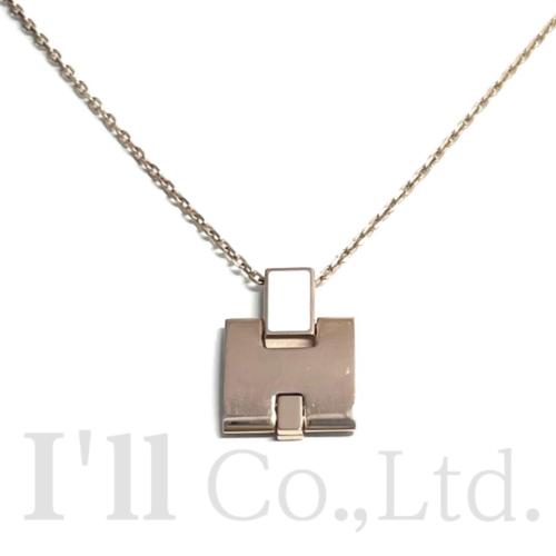 楽天市場】【ジュエリー】HERMES エルメス アイリーン Hネックレス H