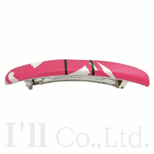 新品未使用＊HERMES 花柄 ヘアバレッタ エルメス バレッタ グルネル PM ブルーム シルク 花柄 HERMES