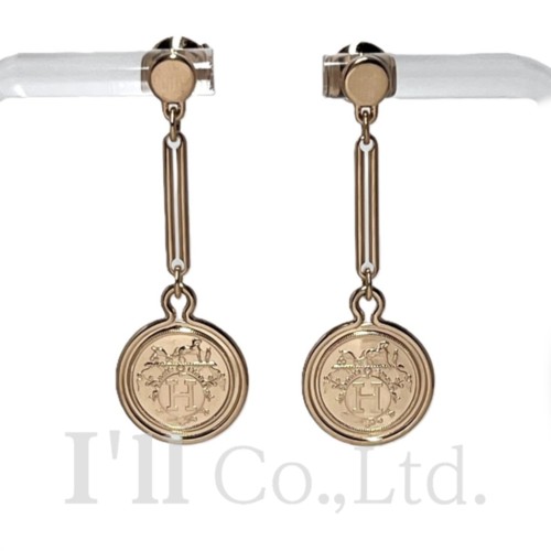 楽天市場】【ジュエリー】HERMES エルメス エクリプス Hロゴ 丸