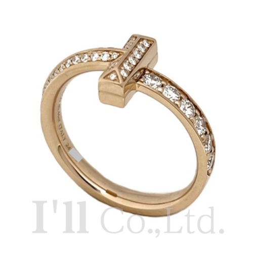 楽天市場】ティファニー Tiffany & Co. リング T ワン ワイド 4.5mm