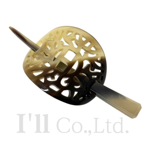 楽天市場】エルメス HERMES バッファローホーン ロカイユ ヘア