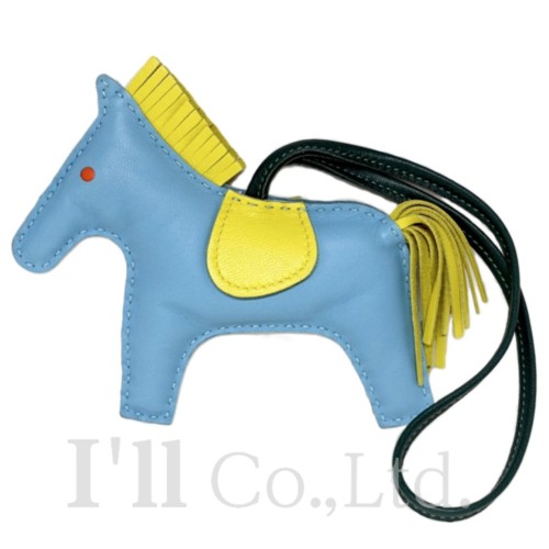 楽天市場】エルメス バッグチャーム ロデオMM アニョーミロ パンデピス