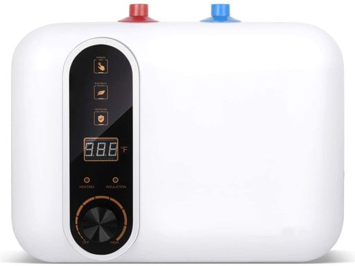 電気温水器110V/1500W小型電気温水器30°C~65°C調節可電気温水ヒーター10L大容量電気給湯器取り付けやすい住宅向けキッチン・洗面台に適用
