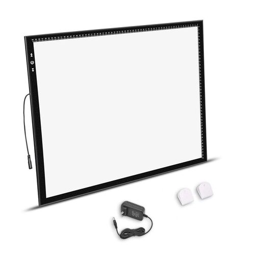 HSKトレース台A2薄くて軽い6MM調光器18W超高輝度LED5500luxタッチボタンロックモード付き