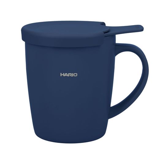 HARIOハリオティー&コーヒーメーカーマグハンドドリップ初心者ギフトセットティーペーパーレス保温マグ保冷マグマグカップ父の日プレゼント誕生日お祝いグレージュお茶TCM-300-GG(ネイビー)