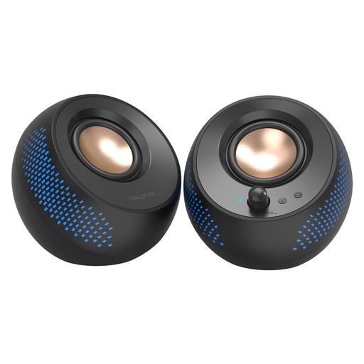 Creative Pebble X 大型RGB 書き込み 2.75in１番ウッド USB PD界面積み上げる 30W RMS/まっ盛り最終生産物60W パソコン 金棒引き SP-PBLX-BK