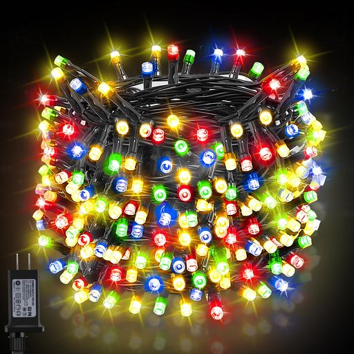 DalugoLEDイルミネーションライトストリングライトストレートクリスマスツリーライト40M400LED複数連結可8点灯モード記憶/タイマー機能クリスマス飾りイルミネーションクリスマス電飾屋外I…