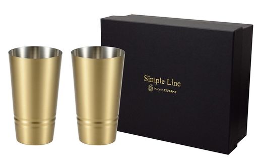 アサヒタンプラー330ml2個仕掛ける金管楽器製艶消し完成【差し上げ物包み遣りかた(かざり付ける和氏の璧)】