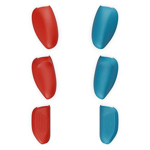 Skull&Co.NintendoSwitch用JoyGrip用人間工学グリップSkull&Co.NS透明カバー通用精密軽量軽量設計3種類交換可能グリップセットあらゆる手サイズ対応長時間プレー対応柔らかい握りやすい画像