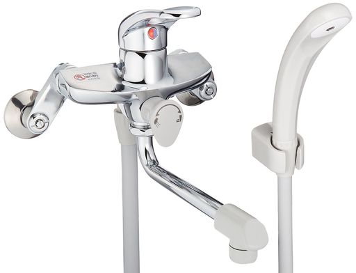 SANEI(サンエイ)シングルシャワー練りあわせる栓風呂場用壁付き添い人2穴配管長さ1.6m煙管170粍輪っか生き胆水道の栓風呂場水栓CSK1710D