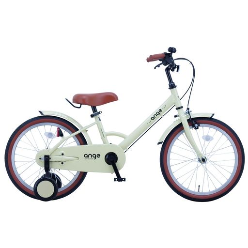 サカイサイクル(SAKAICYCLE)アンジーキッズ銀輪赤ちゃん小わっぱ用キッズバイク助けること輪つきカゴなし16inANGK16象牙色