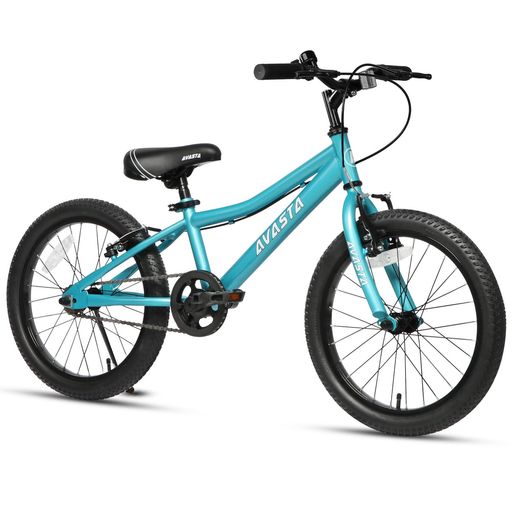 【AVASTA】Bilbo赤ちゃんMTBマウンテンバイクファットタイヤ銀輪御坊っちゃんうしろ帯小学生低学級高学年街乗り通学取りはらいチェーン店入れもの/蹴りつける照明ランプ付き添い人高さ自然調整能力のある20in青青み