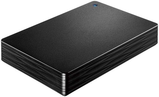 I-ODATAUSB3.1Gen1/2.0相応う携帯型固定ディスク「カクうすLite」黒いこと5TBHDPH-UT5DKR