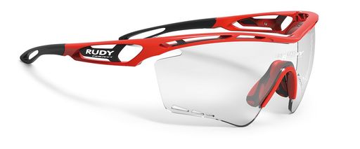ルディプロジェクト(RUDYPROJECT)スポーツサングラスロードバイク銀輪マラソン小股走り運動することトライアスロン庭球ベイスボールTRALYXトラリクスXLファイアレッドフレーム/差しひびきX2調光ブラッ…