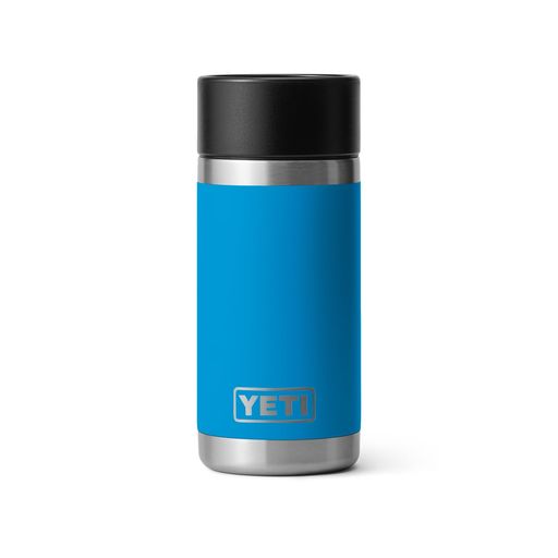 YETI(イエティ)Rambler12オンスボトルステンレススチール真空断熱ホットショットキャップ付きビッグウェーブブルー